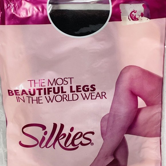 Silkies Trouser Socks 1 Pack Dark Brown Microfiber Regular Size #911O23 - Picture 1 of 7